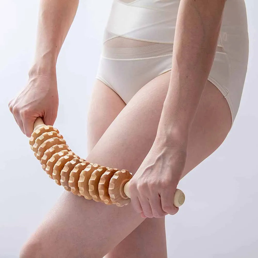 Adrinalin Gebogener Stab für Lymphdrainage & Anti-Cellulite