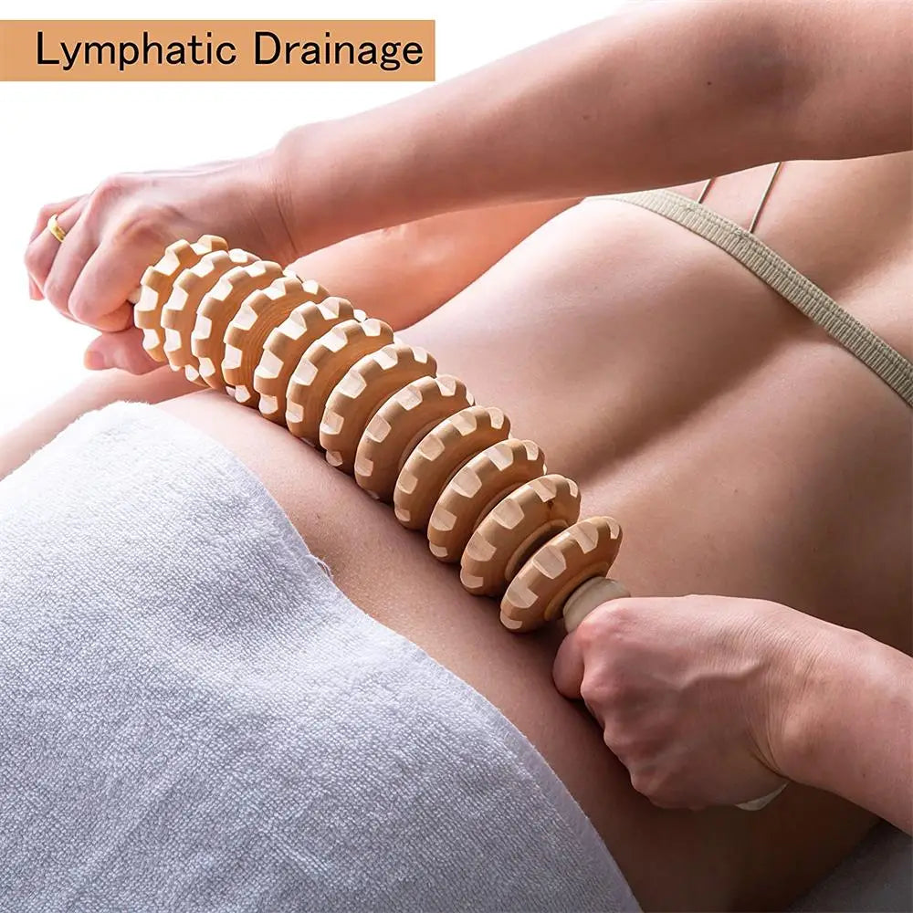 Adrinalin Gebogener Stab für Lymphdrainage & Anti-Cellulite