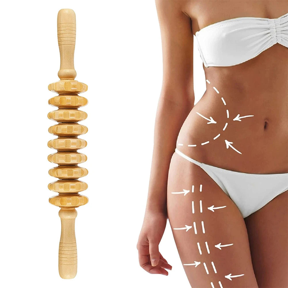 Adrinalin Gebogener Stab für Lymphdrainage & Anti-Cellulite